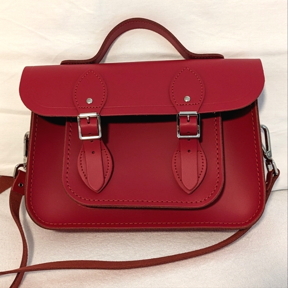 The Cambridge Satchel Company Handbags - Cambridge Satchel Company - 11 Inch Batchel in Crimson Red